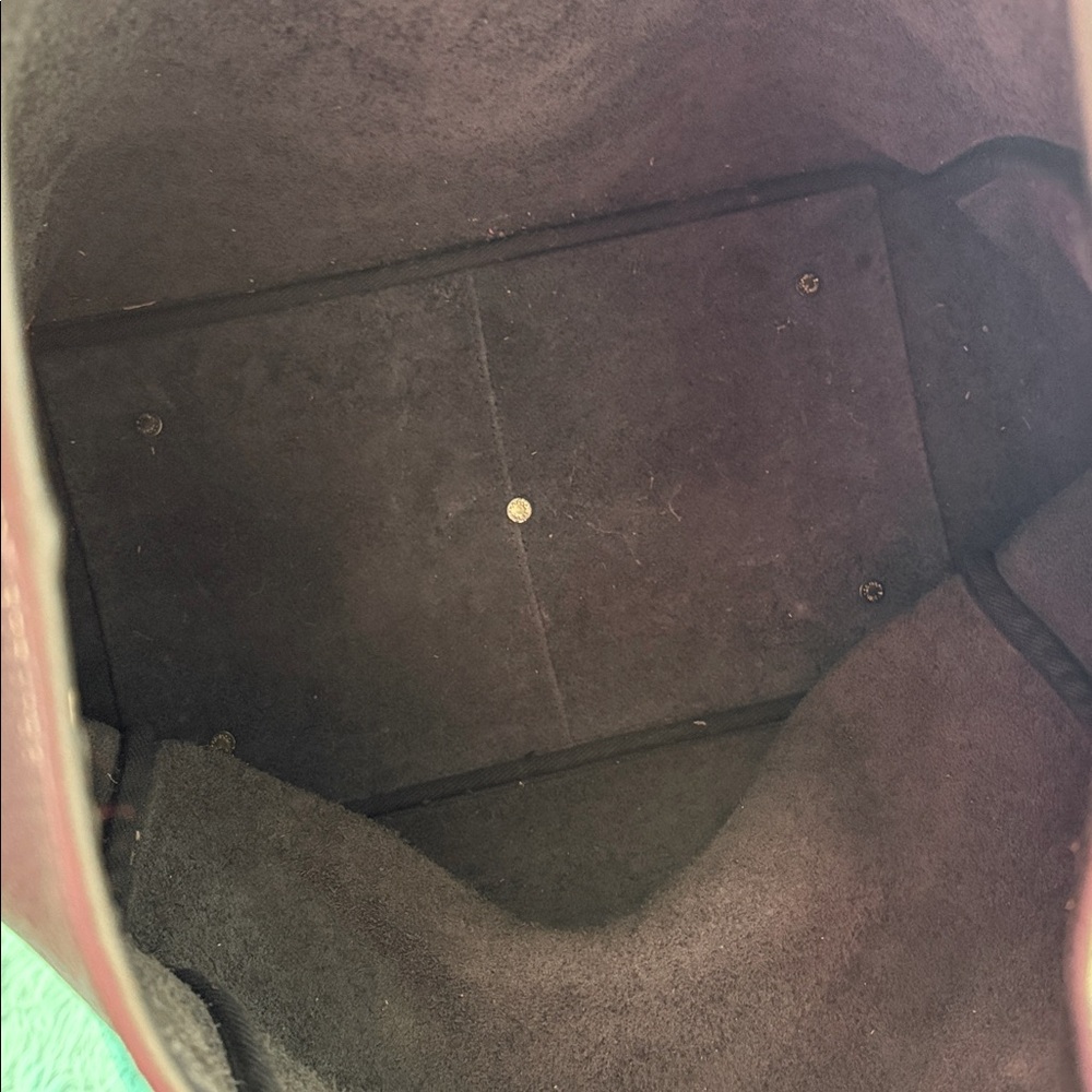 Vintage Dooney & Bourke Buckle Shopper Tote Pebble Leather 90’s All Weather Bag - Picture 9 of 9